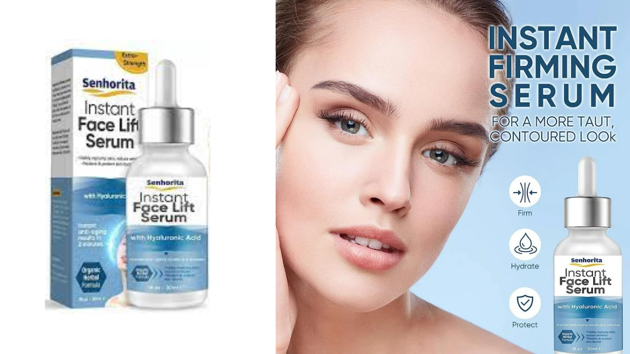 Instant face lift serums
